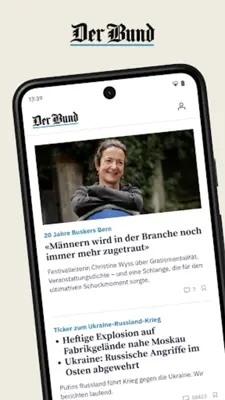 Der Bund Nachrichten android App screenshot 5